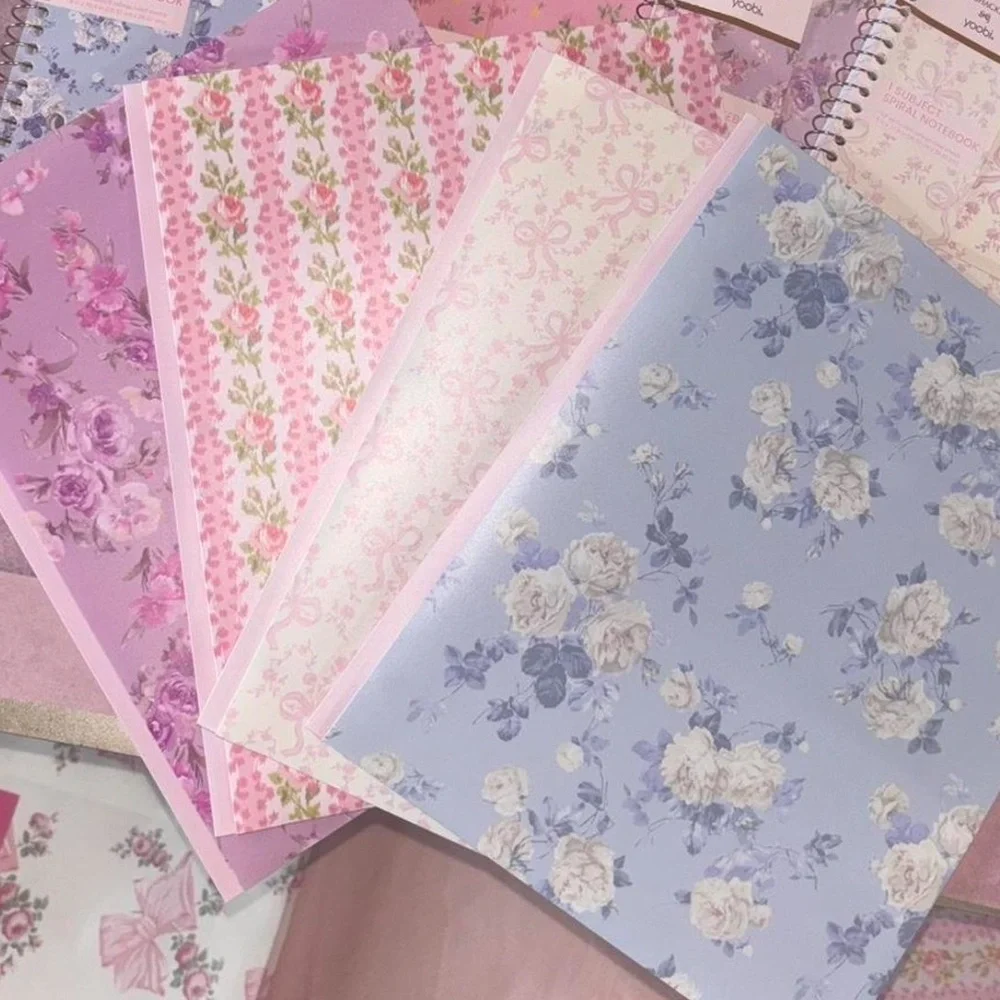 LoveShackFancy folders set of 4 - stationary school supplies) yoobi collab 2026